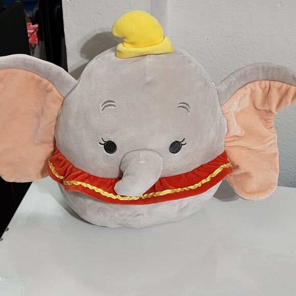 Disney Dumbo Large Squishmallow Plush Pillow Stuffed Animal Toy - Picture 1 of 16